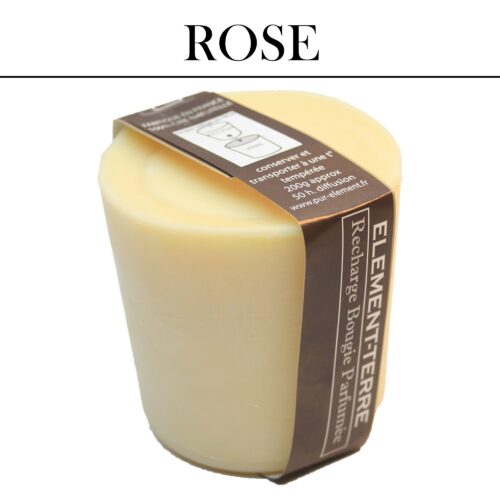 Recharge Bougie Rose 200g